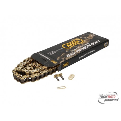 Veriga AFAM gold - 428 R1-G x 136