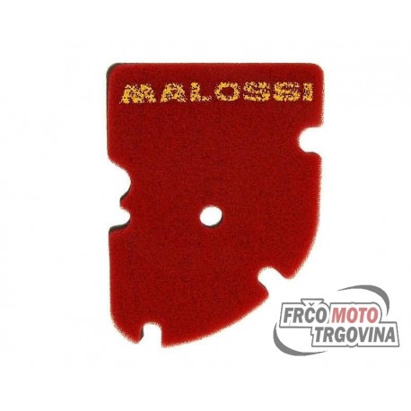 Air filter insert Malossi Double Red Sponge for Piaggio MP3, X8, X9, Vespa GT, GTS, GTV 125-300ccm