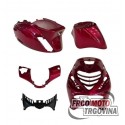 Body kit Piaggio Zip SP - Candy red 5pcs