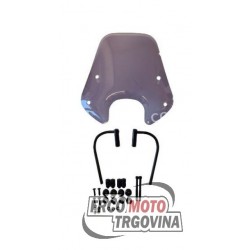 Windshield - low smoke - Piaggio Zip (with all assembly)