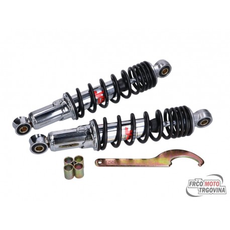 shock absorber set YSS Pro-X 280mm for Puch, Tomos moped