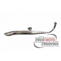 Exhaust Jamarcol Side Chrome-Tomos A3/A35 with adapter