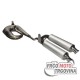 Racing exhaust DMP Twin for Piaggio Ciao