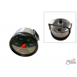 Speedometer - GREEN 80mm-120km/h