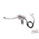 Brake pump left 25mm Retro China scooter chrome for Benzhou, Firenze, Adly, Flex Tech ​