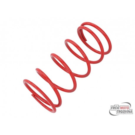 torque spring Malossi red K7.3 / L160mm for Aprilia, Gilera, Piaggio 500cc