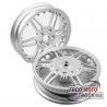 Rims Set Vespa Sprint / Primavera 50-150cc CNC silver