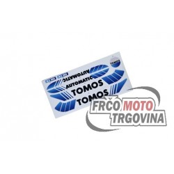 Sticker set Tomos A35 /A3 blue (import)