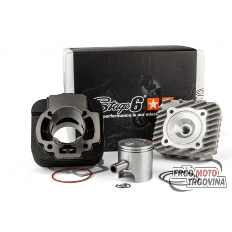 Cilinder kit -Stage6 Streetrace 70cc- Piaggio / Gilera 50cc 2T AC