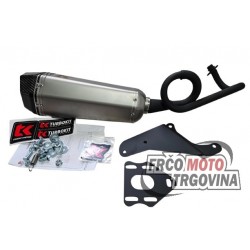 Auspuh Turbo Kit  GP - Piaggio Zip , Liberty 4T / 2V (E-pass)