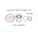 Gasket cylinder set RMS 50cc for Piaggio - Gilera AC - Zip , Free , Typh , Sfera