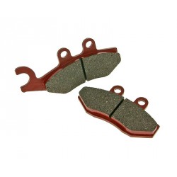 Brake pads organic for Gilera Runner 50 -125 -180 , Nexus 125 - 300 Piaggio X-Evo X7 , X8 , X9