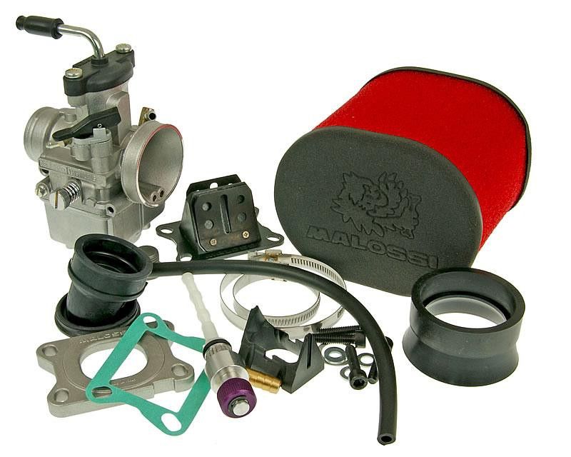 Set MALOSSI MHR TEAM 28mm AM6 ,DERBI