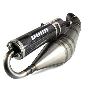 Izpuh KAMA RACING CROME Piaggio-Gilera