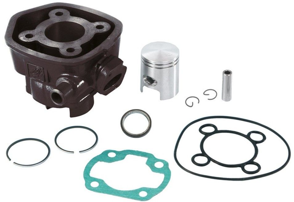 Cilinder C4 -Minarelli Horiz: Ø 40-LC- Aprilia Sr, Rally, Sonic, Area 51, Yamaha Aerox