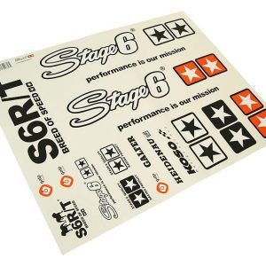 Set nalepk Stage6 Beli ( za temno ozadje )