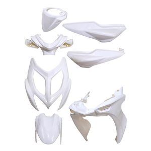 Body kit 7-delni bel za Yamaha Aerox, MBK Nitro 2013-2017