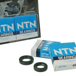 Set ležajev + oljnih tesnil Naraku NTN -Piaggio/ Gilera
