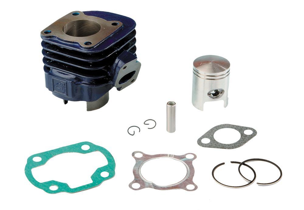 Cilinder kit C4 Blue Race 50cc -Minarelii Horizontal:Aprilia: Rally, Scarabeo, Sonic,Yamaha
