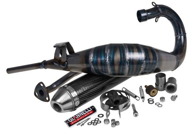 Izpuh Giannelli Enduro Carbon-Yamaha DT R (97-03) -(E-Pass)