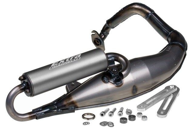 Izpuh Giannelli Extra V2 Titanium (E-pass) Honda Bali -SXR-SFX