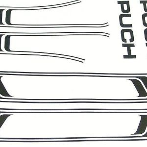 Set nalepk Puch - Black