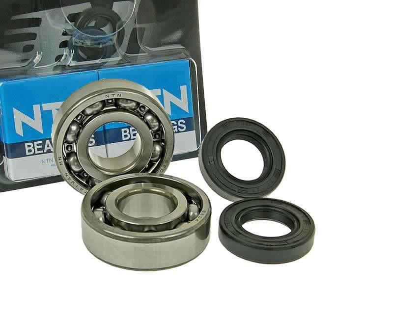 Set oljnih tesnil + ležajev Naraku Heavy Duty -Derbi EBE, EBS, D50B0