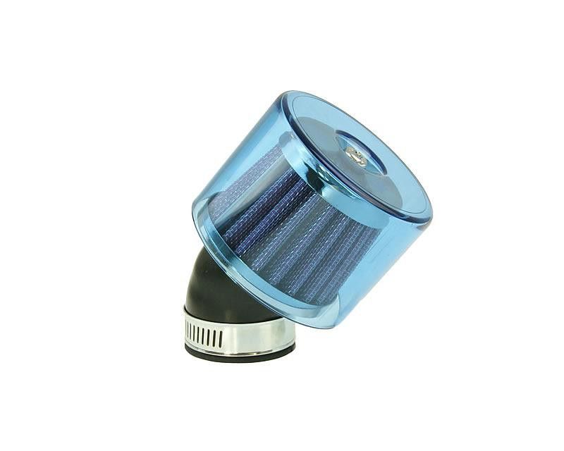 Zračni filter K&N - 35mm 45° - moder - Air System