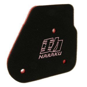 Pena zračnega filtra Naraku Double Layer -Minarelli Horizontal - Yamaha Aerox -Malaguti F12-Aprilia SR