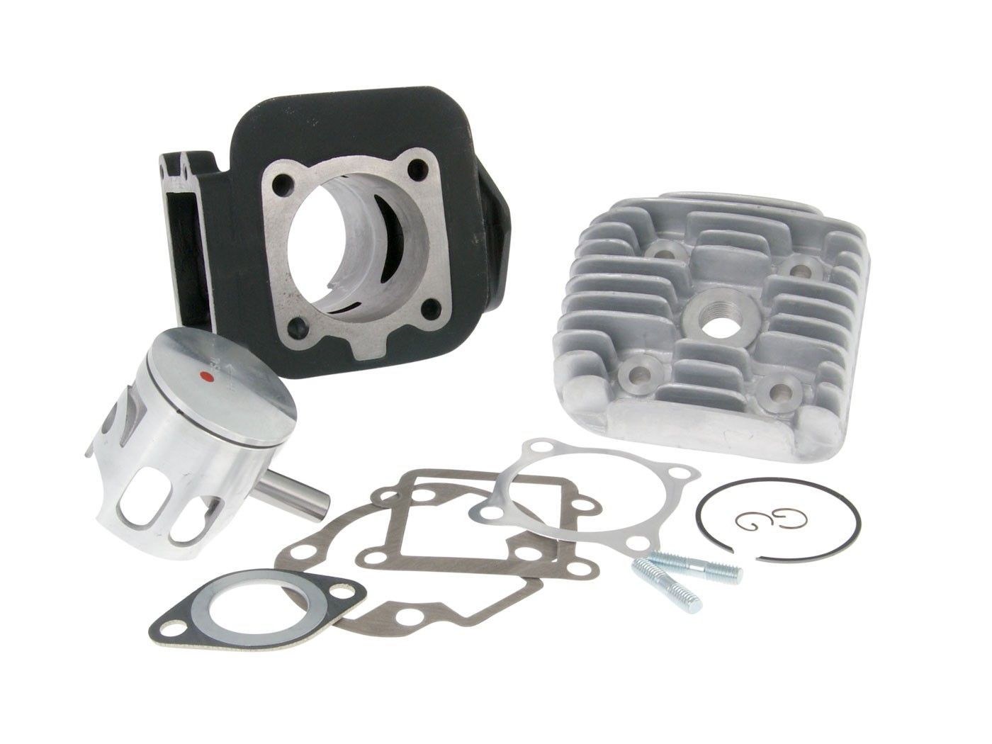 Cilinder kit Airsal Sport cast iron Green - 70cc-Minarelli vertical- Amico -Booster-Slider