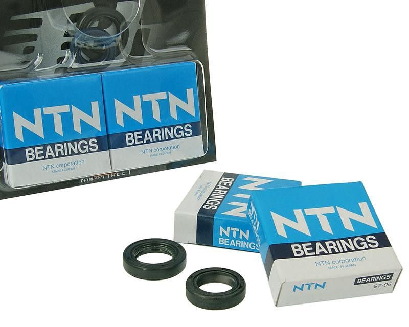 Set oljnih tesnil + ležajev - Naraku heavy duty - NTN C3- Peugeot -Horizontal