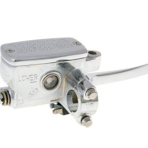 Komplet zavorni cilinder CROME -22mm - GY6 GRAND RETRO - Desni