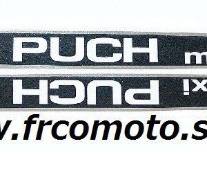 Nalepka -Puch Maxi Classic Black/Chrome