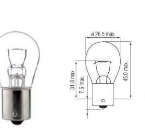 Žarnica 6V 21W Ba15s