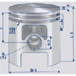 Bat GOL CIAO / Boxer 38.6 x 12 L