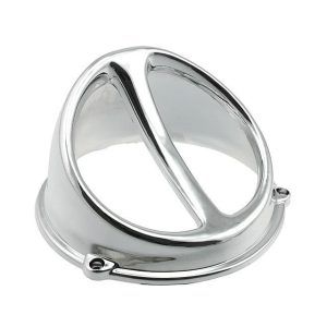 Plastika vetrnice - Air Scop - krom univerzal skuterji AC