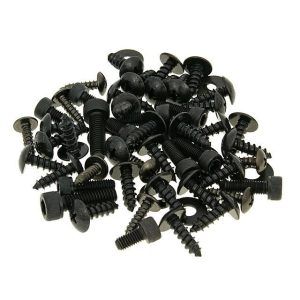 Vijaki plastik / oklepa set črni Yamaha Aerox , MBK Nitro