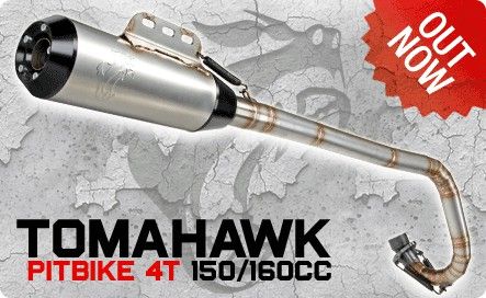 Izpuh Pitbike VOCA Tomahawk 4T (150/160cc)