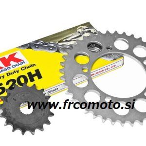 Zobniški set - Chiaravalli 520 H 17/40z - Aprilia RS 125 06-11