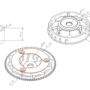 Variomat kit za Piaggio 125 - 150cc (Leader) - 101Octane