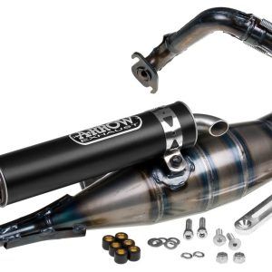 Izpuh Arrow Extreme Aluminium Dark -Peugeot Vertical