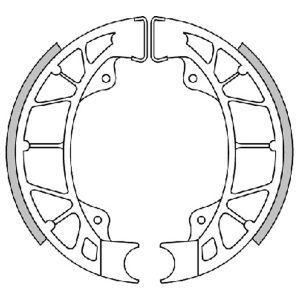Zavorne čeljusti Polini 110x25mm - Gilera, Piaggio, Vespa, Derbi