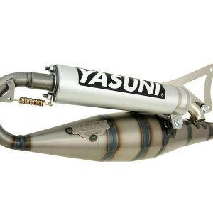 Izpuh Yasuni Carrera 16 alu -Minarelli Horizontal - Aerox , Neos ,SR50 , Area