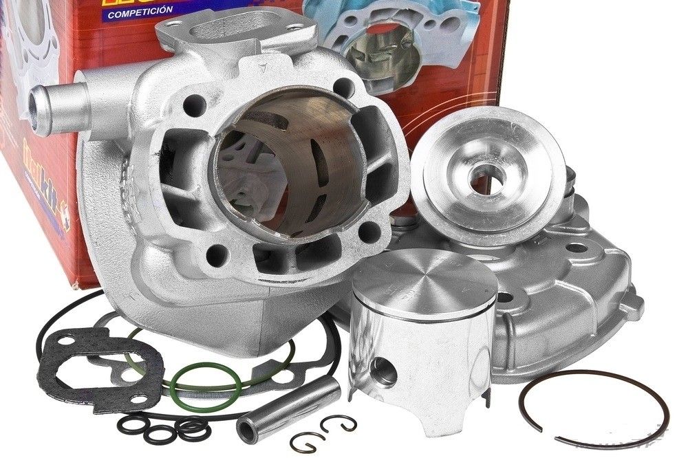 Cilinder kit - Italkit Alu 70cc - Minarelli Horizontal - 10 sorni