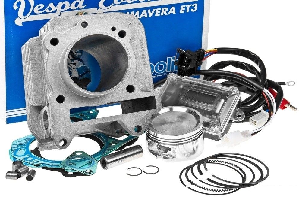 Cilinder kit Polini Aluminium 171cc, Piaggio / Vespa 125-150 4T ie 3V AC