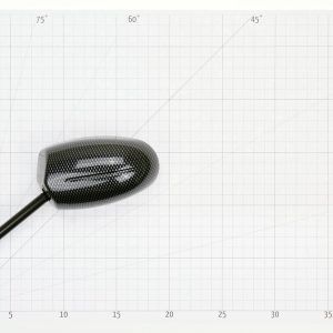 Ogledalo F1 Round Style Carbon Levi - M10