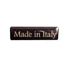 Emblem Made in Italy 35mm x 10 mm