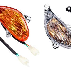 Set smernikov Oranžni / Transparent - GY6 - Baotian BT49QT-9