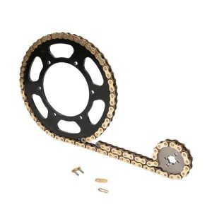 Verižni set 11/62 zob Derbi Senda 50 R DRD Racing , Gilera RCR 11- , Aprilia RX , SX