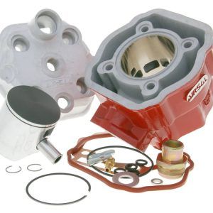 Cilinder kit Airsal Xtrem 80ccm 50mm Derbi Motor D50B0